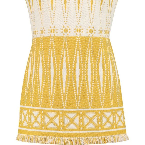 💖✨🎉 HOST PICK 💖✨🎉  Tory Burch Fray Hem Dress Size 4 EUC - Picture 9 of 11